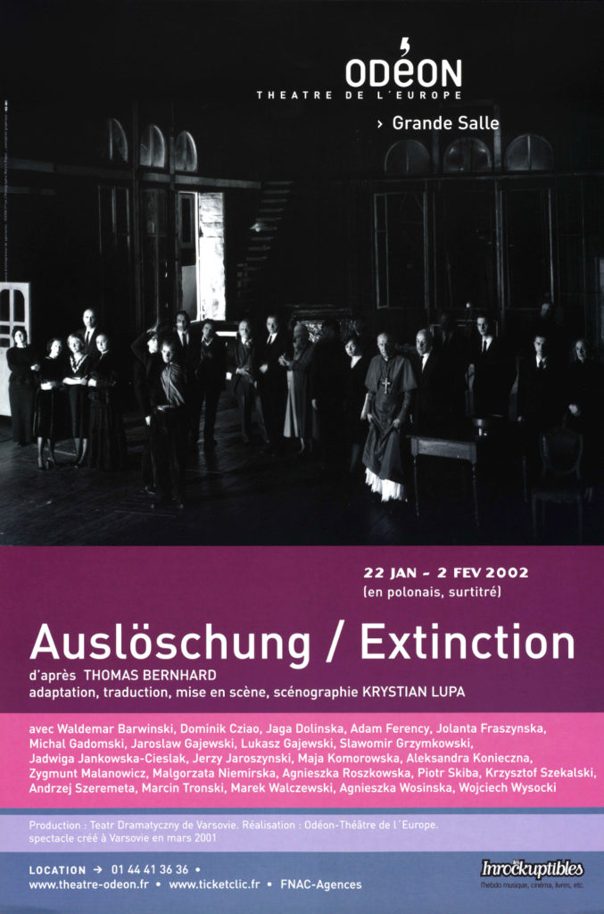 affiche Extinction