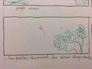 Soudain l'été dernier très très vite - étape de travail