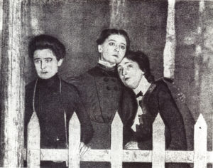 Les Trois Sœurs, création du spectacle en 1901