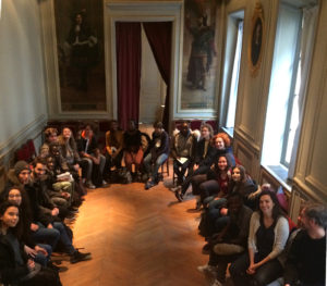 Première rencontre du groupe, au Salon Roger Blin du Théâtre de l'Odéon, 6ème